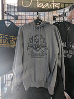 THE BASS HOLE GRAY HOODIE