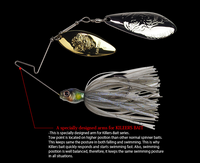 GAN CRAFT KILLERS BAIT OVER SPINNER BAIT