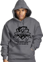 THE BASS HOLE GRAY HOODIE