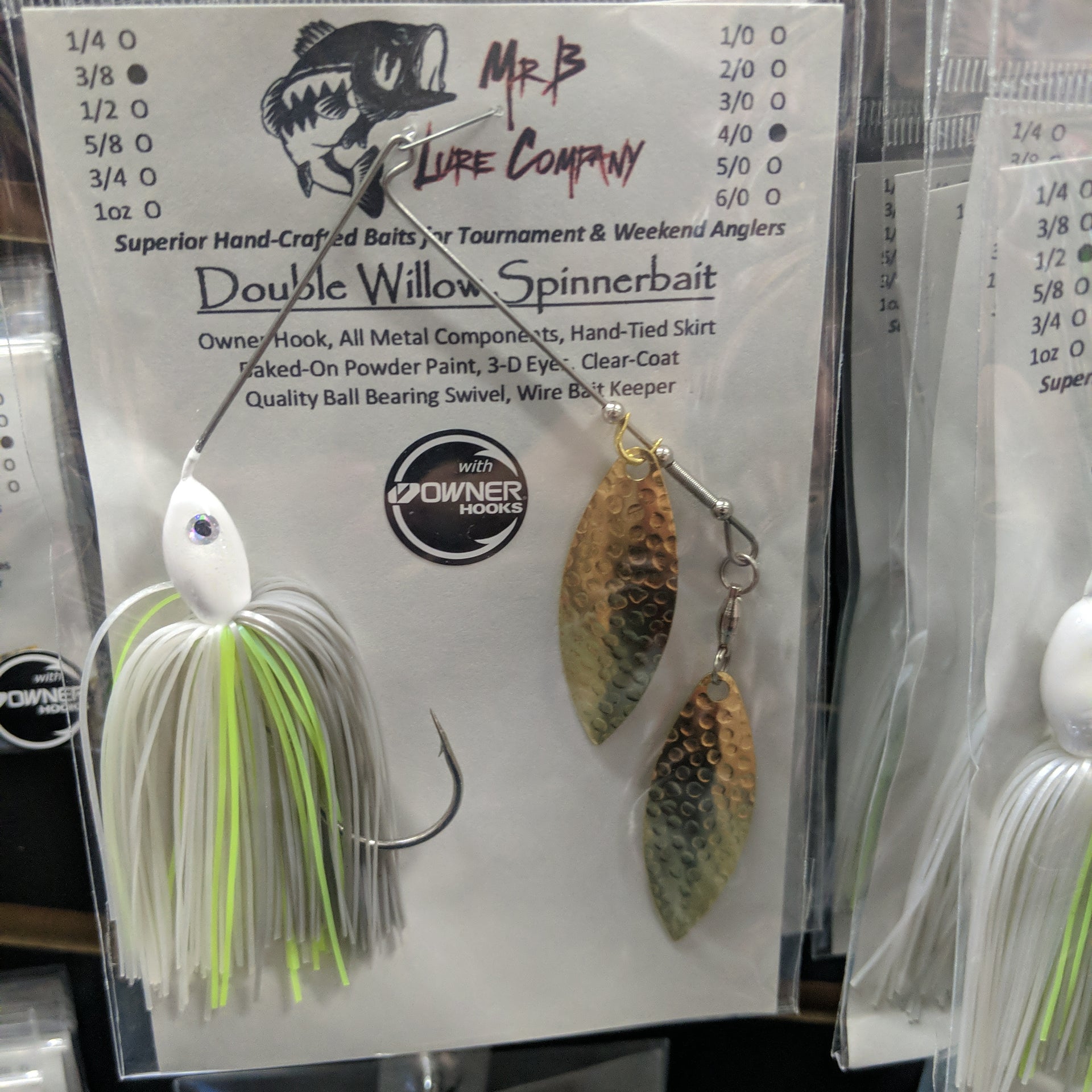 MR B DELUXE DOUBLE WILLOW SPINNERBAIT – The Bass Hole