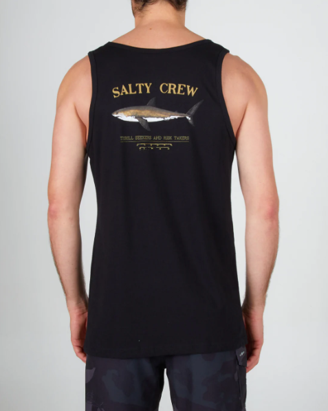 SALTY CREW BRUCE BLACK TANK