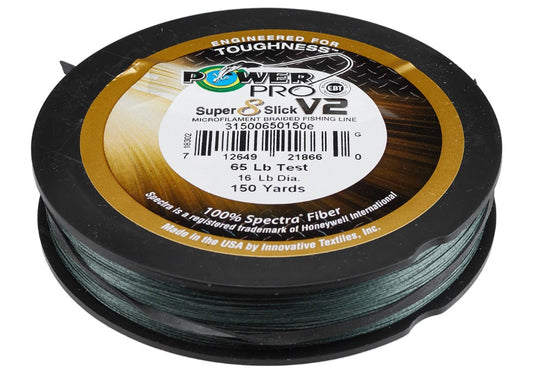Power Pro Braided Line Green 150 Yards - Discount Fishing Tackle