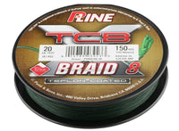 P-LINE TCB 8 TEFLON COATED 8-CARRIER BRAIDED LINE GREEN