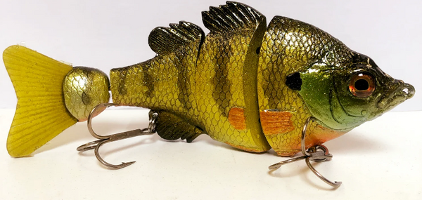 JSJ BAIT CO. THE SNACK SIZE BLUEGILL